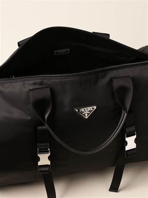 prada travelling bag|Prada overnight bag.